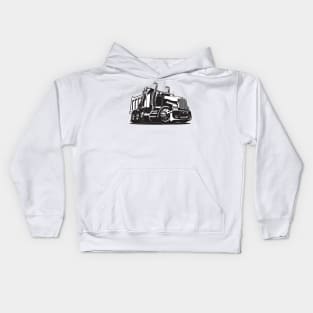 Cartoon truck Kids Hoodie